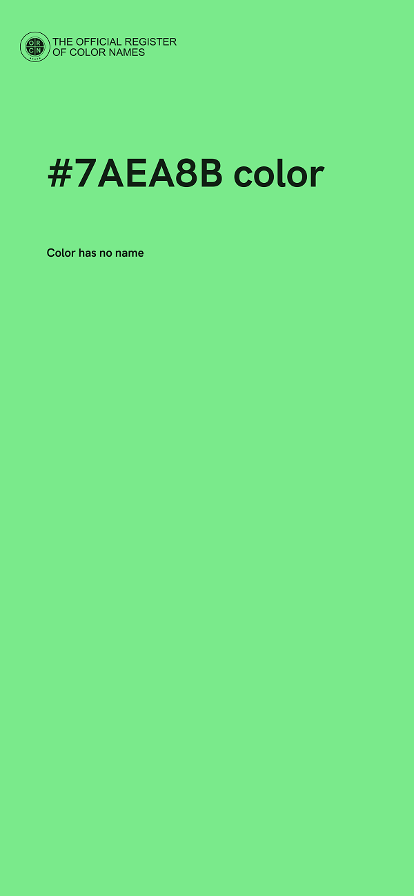 #7AEA8B color image