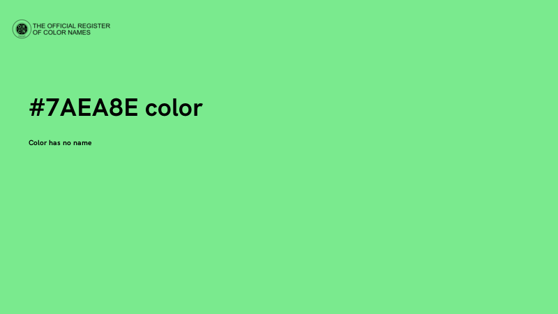 #7AEA8E color image