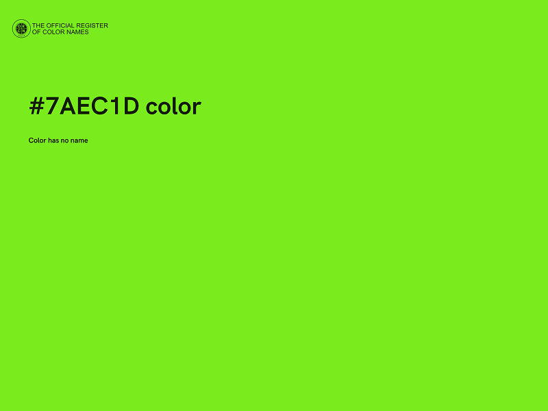 #7AEC1D color image