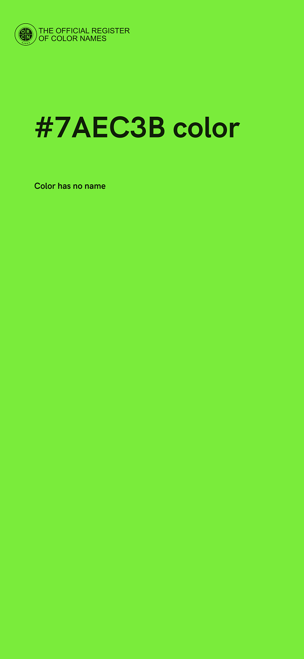 #7AEC3B color image