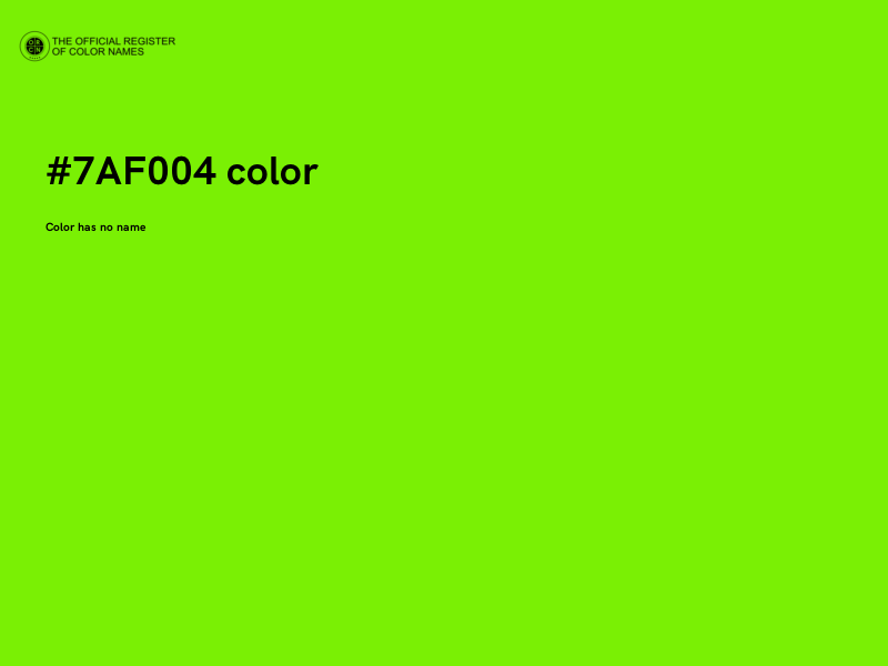 #7AF004 color image