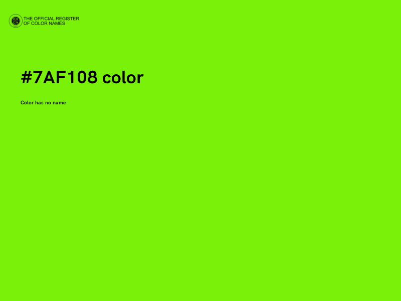 #7AF108 color image