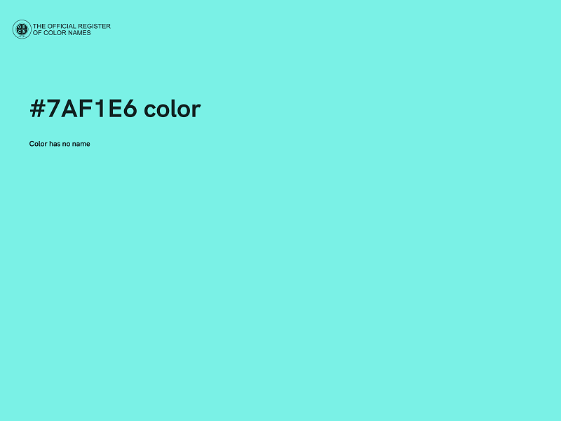 #7AF1E6 color image