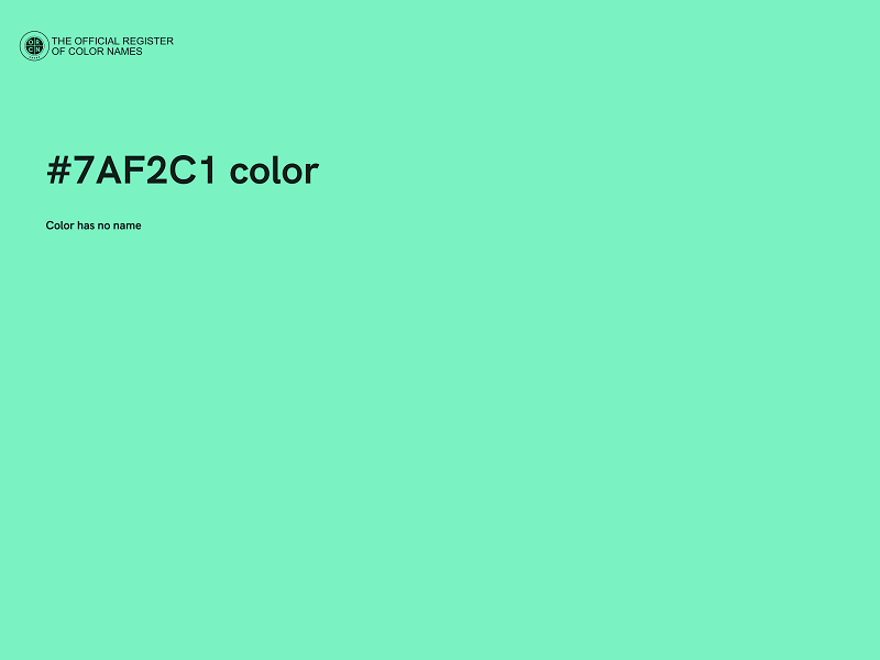 #7AF2C1 color image