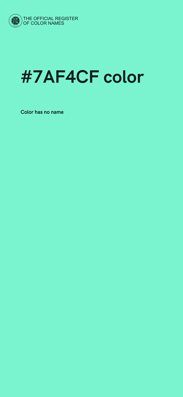 #7AF4CF color image