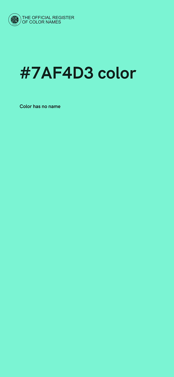 #7AF4D3 color image