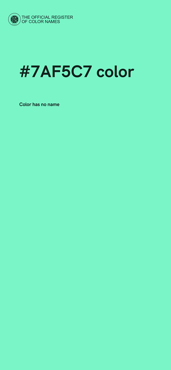 #7AF5C7 color image