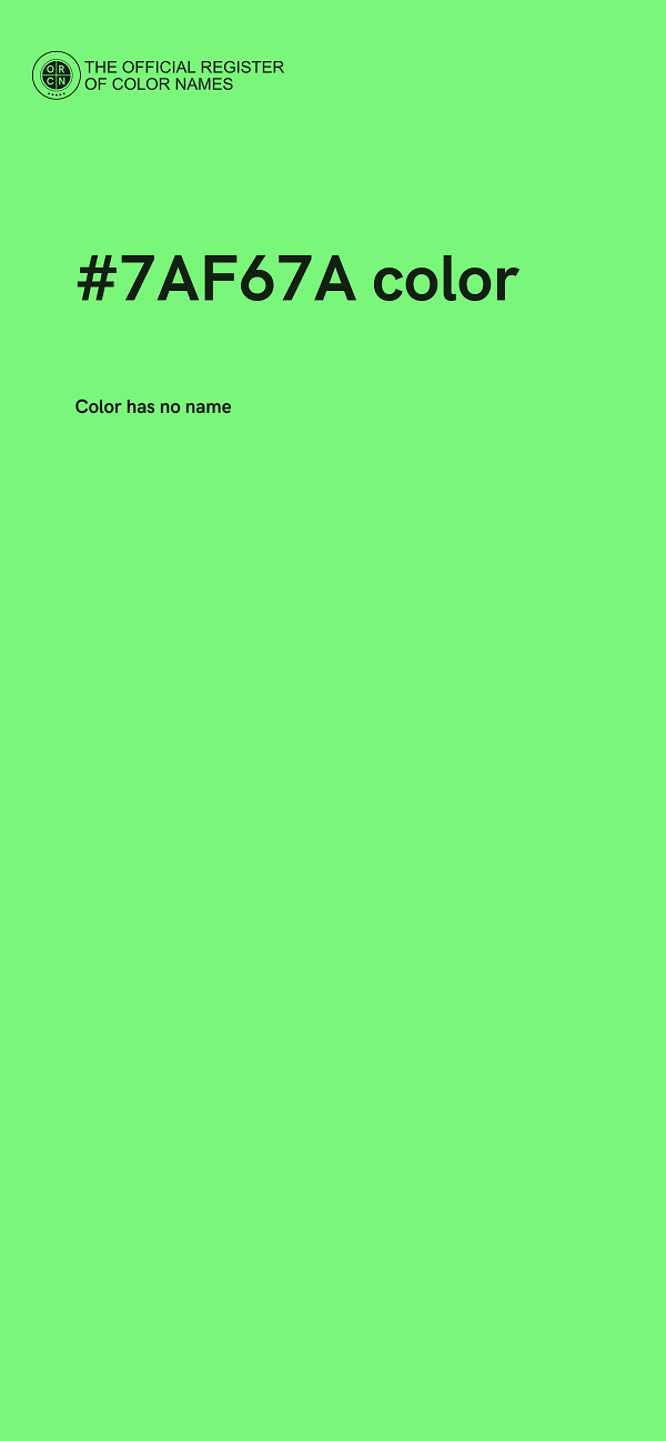 #7AF67A color image