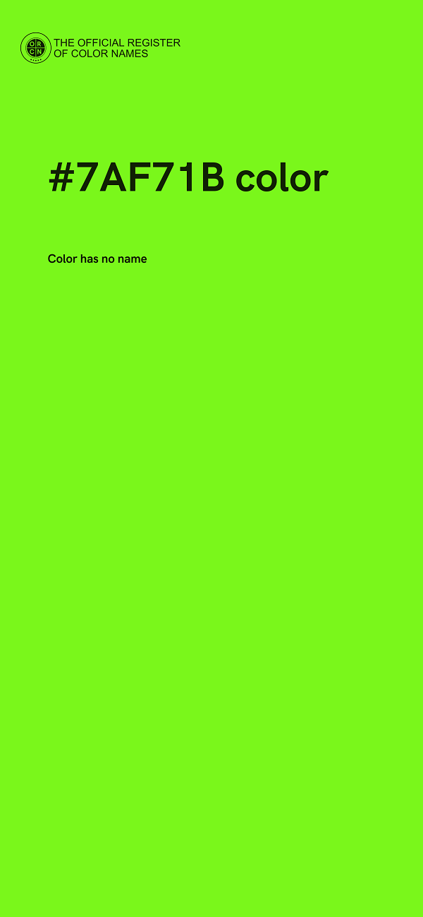 #7AF71B color image