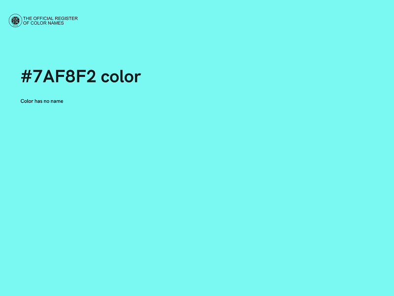 #7AF8F2 color image