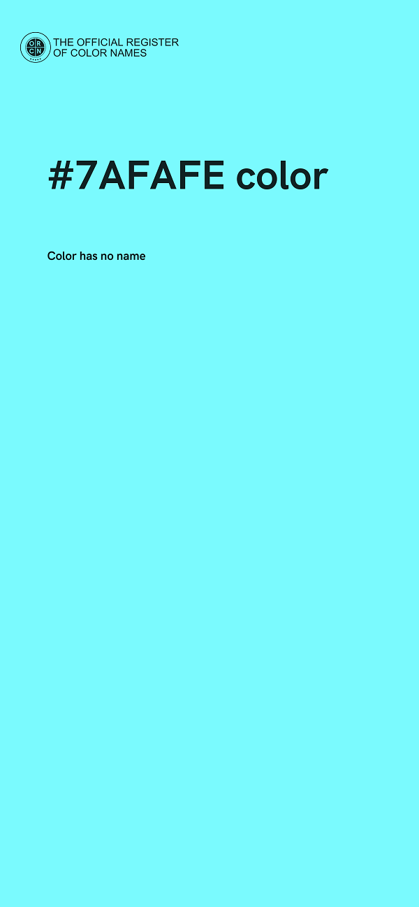 #7AFAFE color image