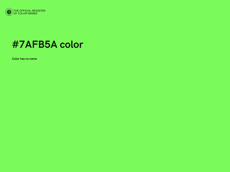 #7AFB5A color image