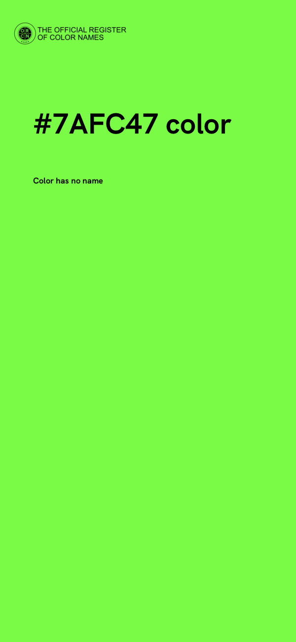 #7AFC47 color image