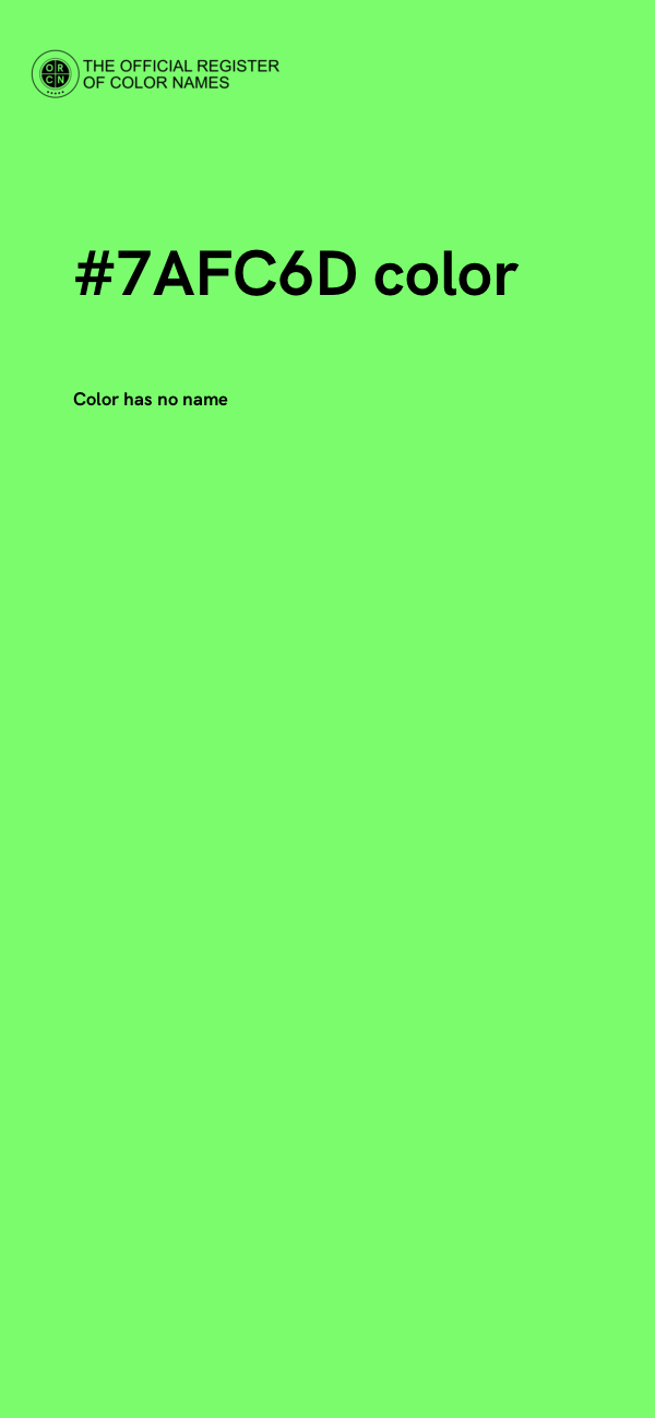 #7AFC6D color image