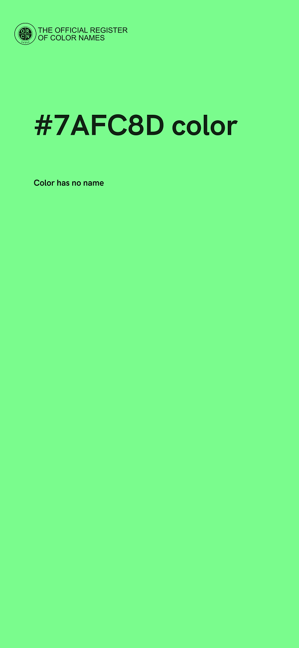 #7AFC8D color image