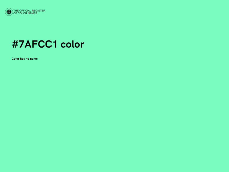 #7AFCC1 color image