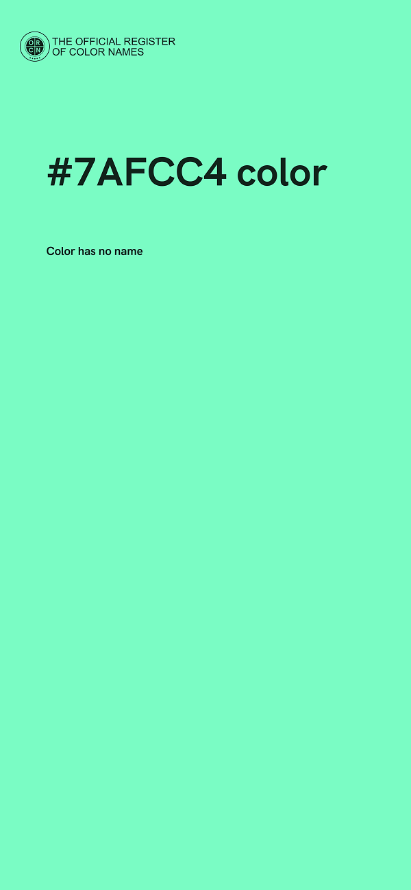 #7AFCC4 color image