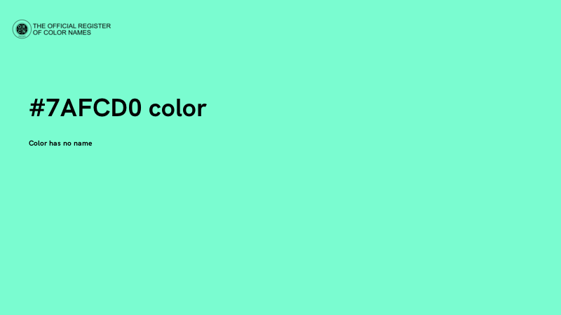 #7AFCD0 color image