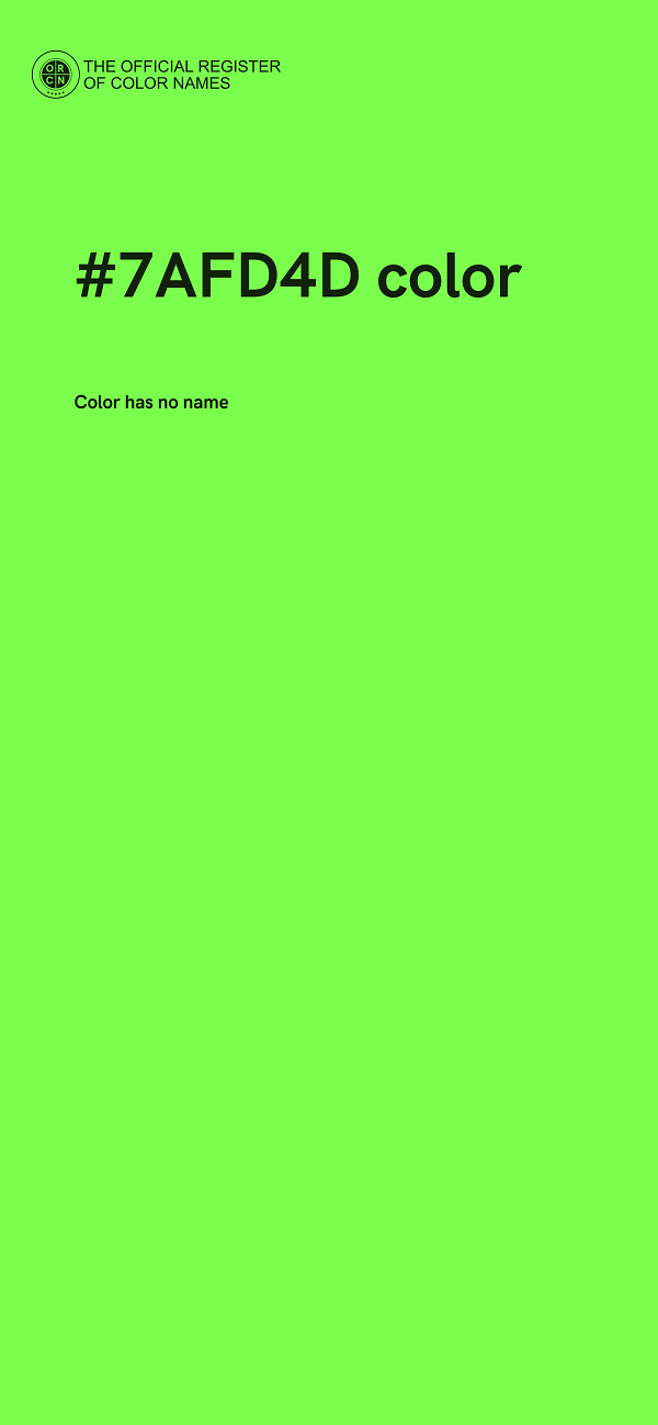 #7AFD4D color image