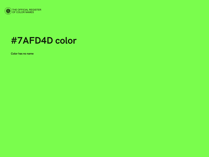 #7AFD4D color image