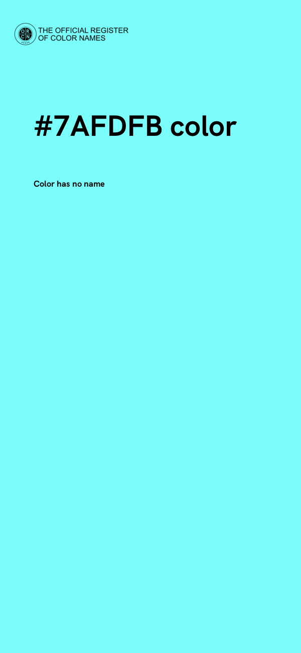#7AFDFB color image