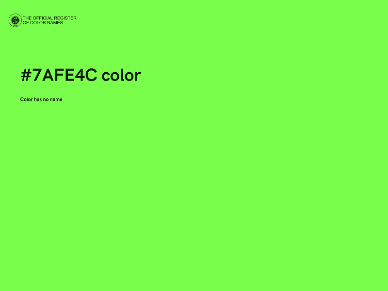 #7AFE4C color image