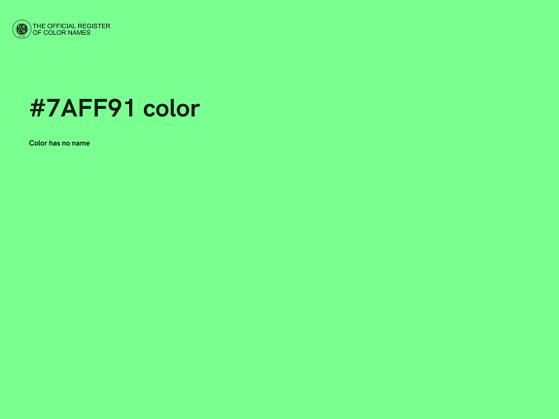 #7AFF91 color image