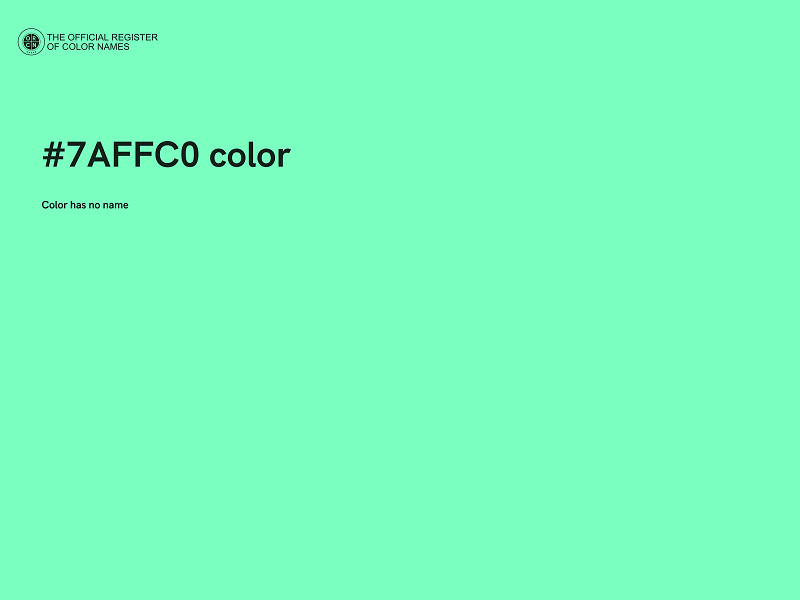 #7AFFC0 color image
