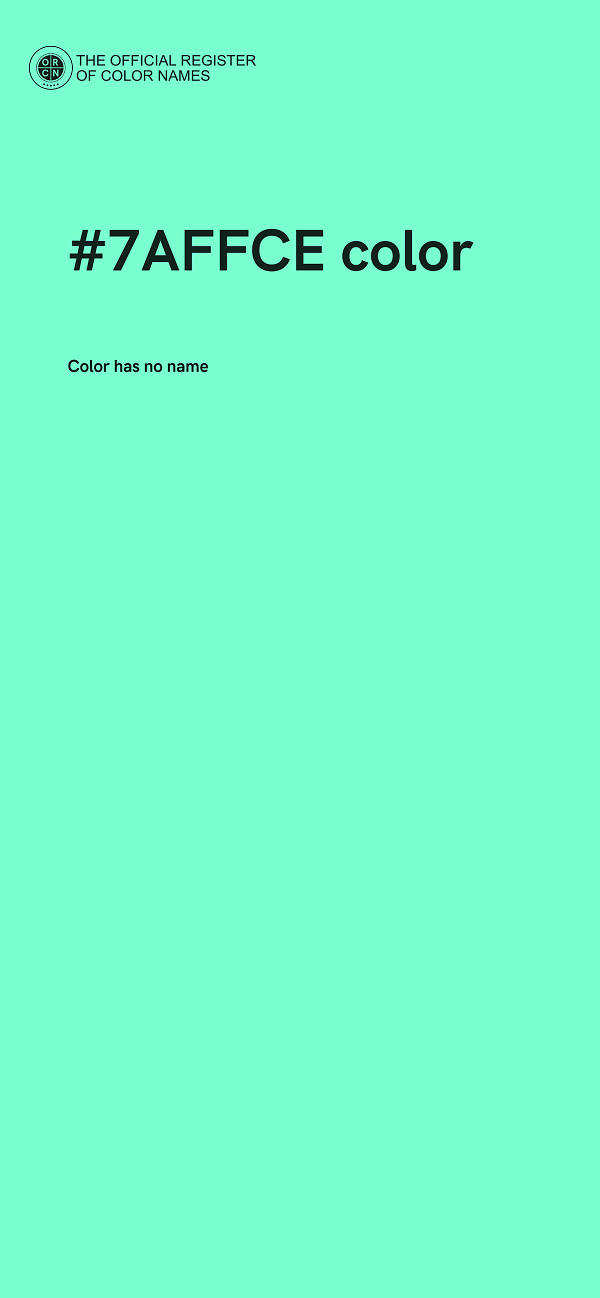 #7AFFCE color image