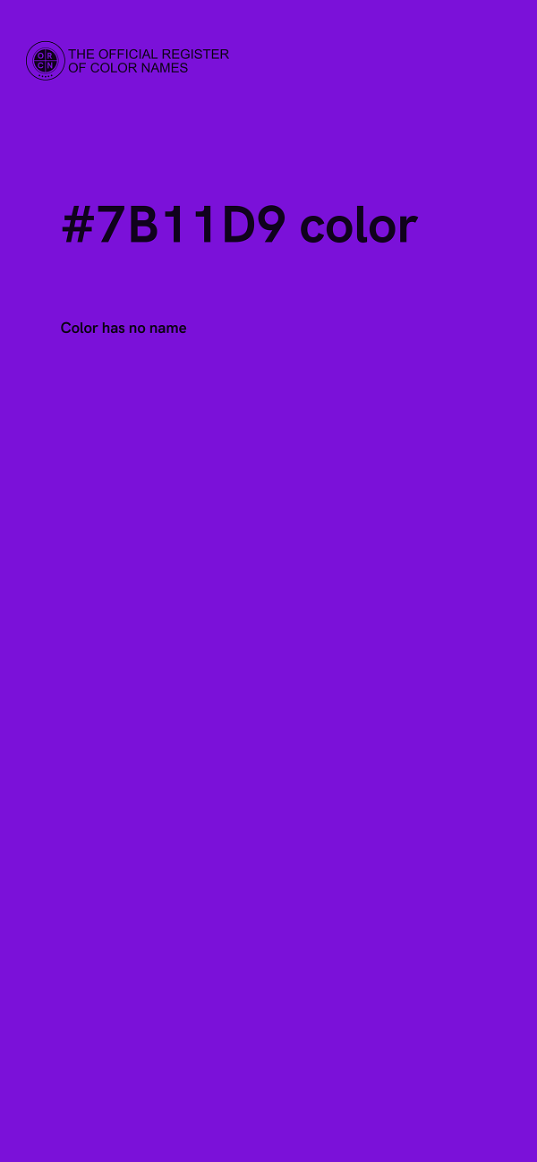 #7B11D9 color image