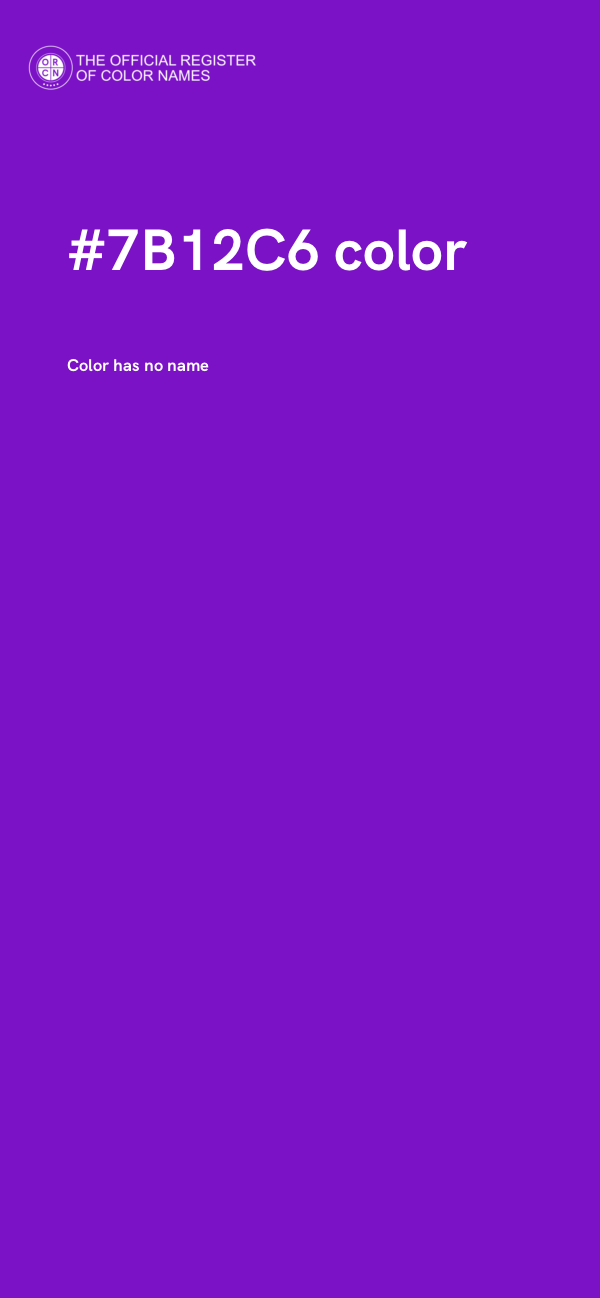#7B12C6 color image