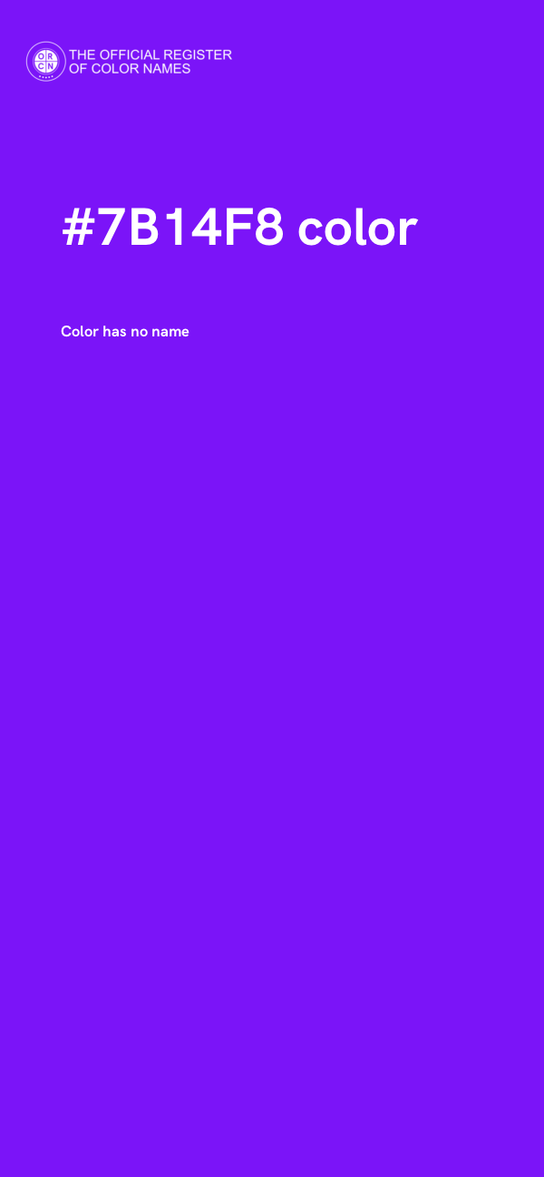 #7B14F8 color image