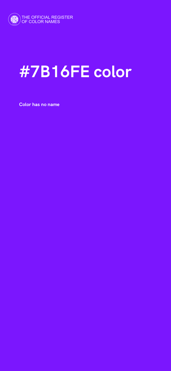 #7B16FE color image