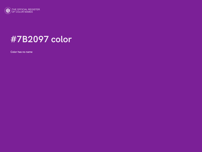 #7B2097 color image