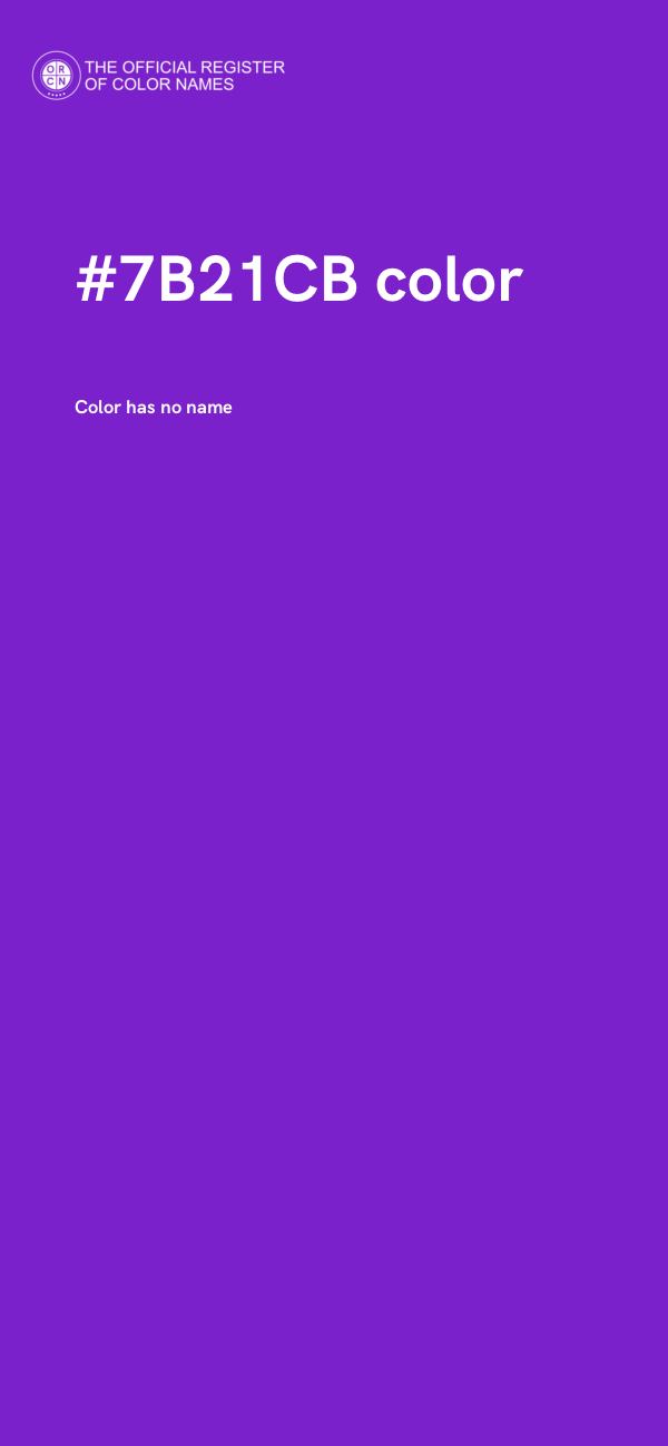 #7B21CB color image