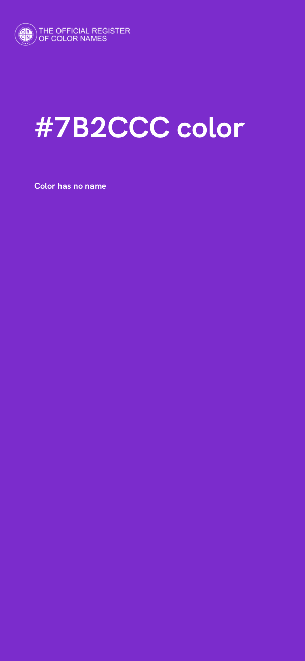 #7B2CCC color image
