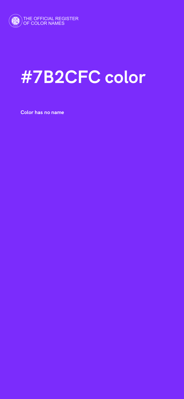 #7B2CFC color image