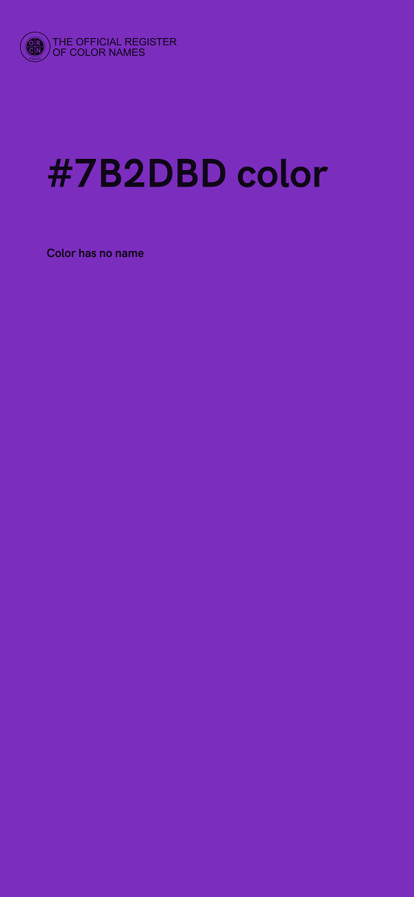 #7B2DBD color image