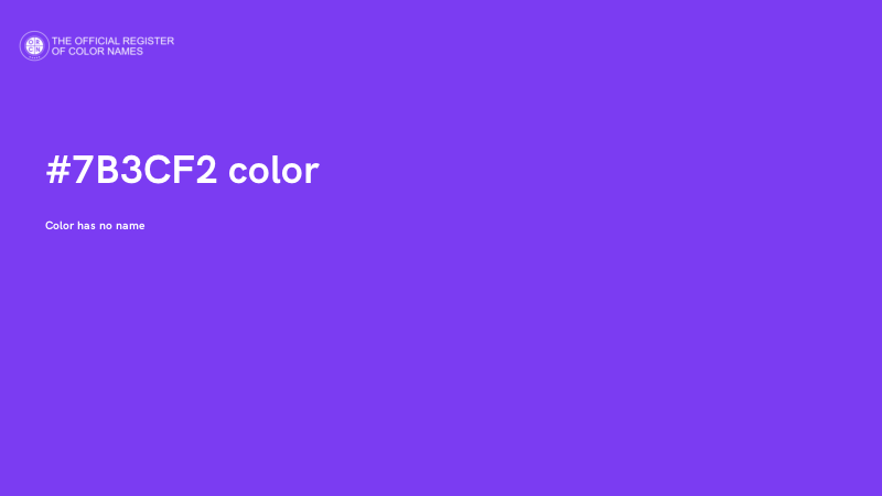 #7B3CF2 color image