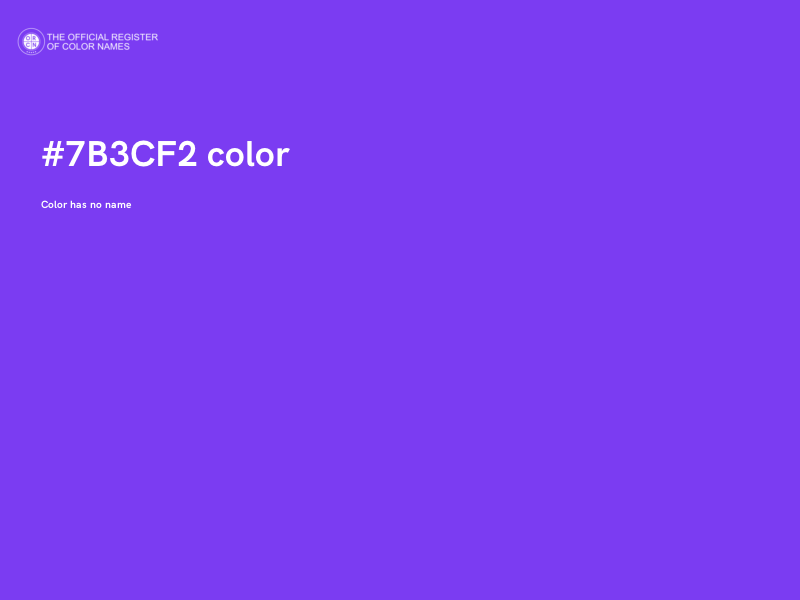 #7B3CF2 color image