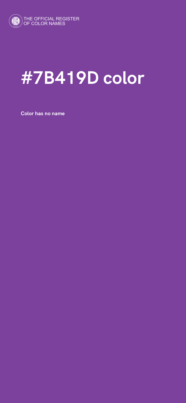 #7B419D color image