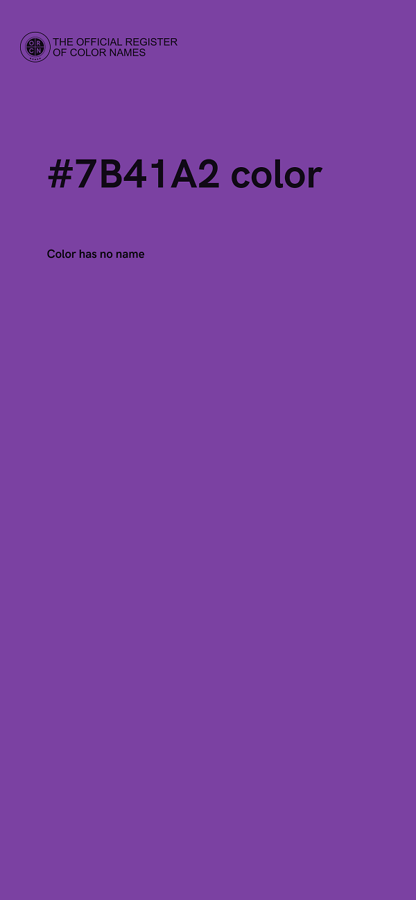 #7B41A2 color image