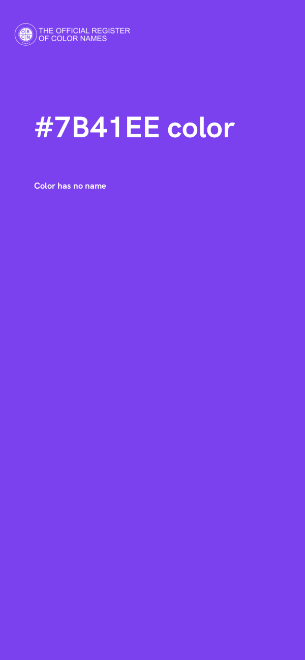 #7B41EE color image