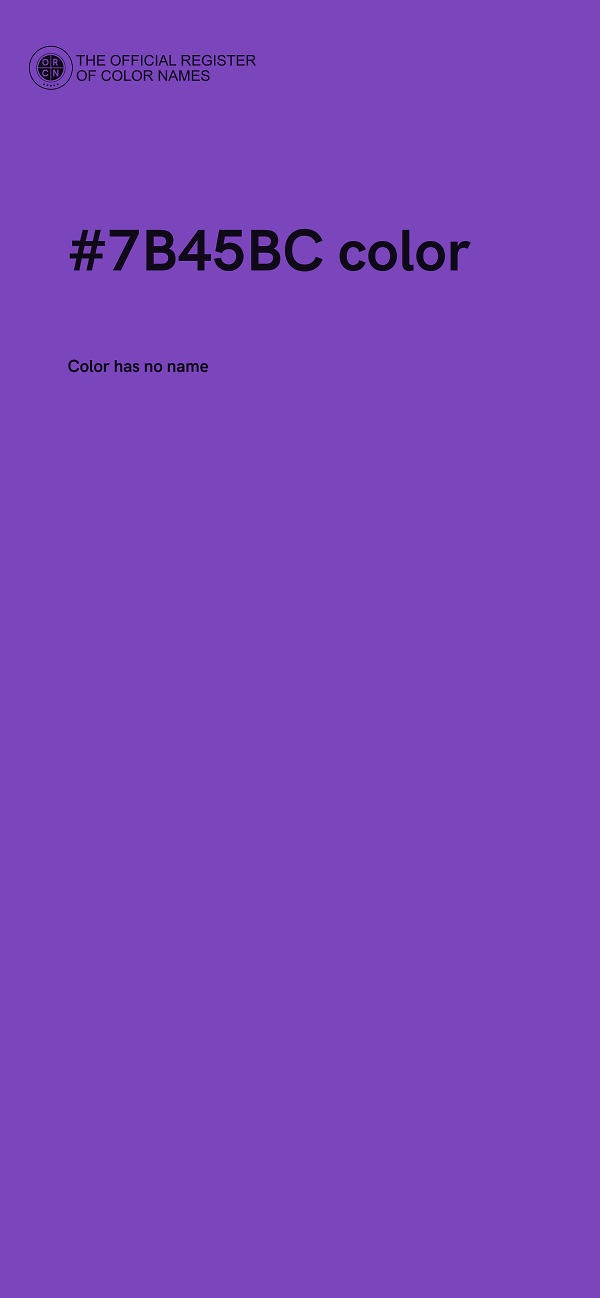 #7B45BC color image