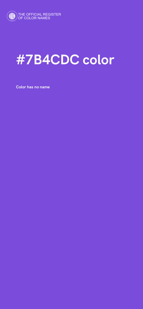 #7B4CDC color image