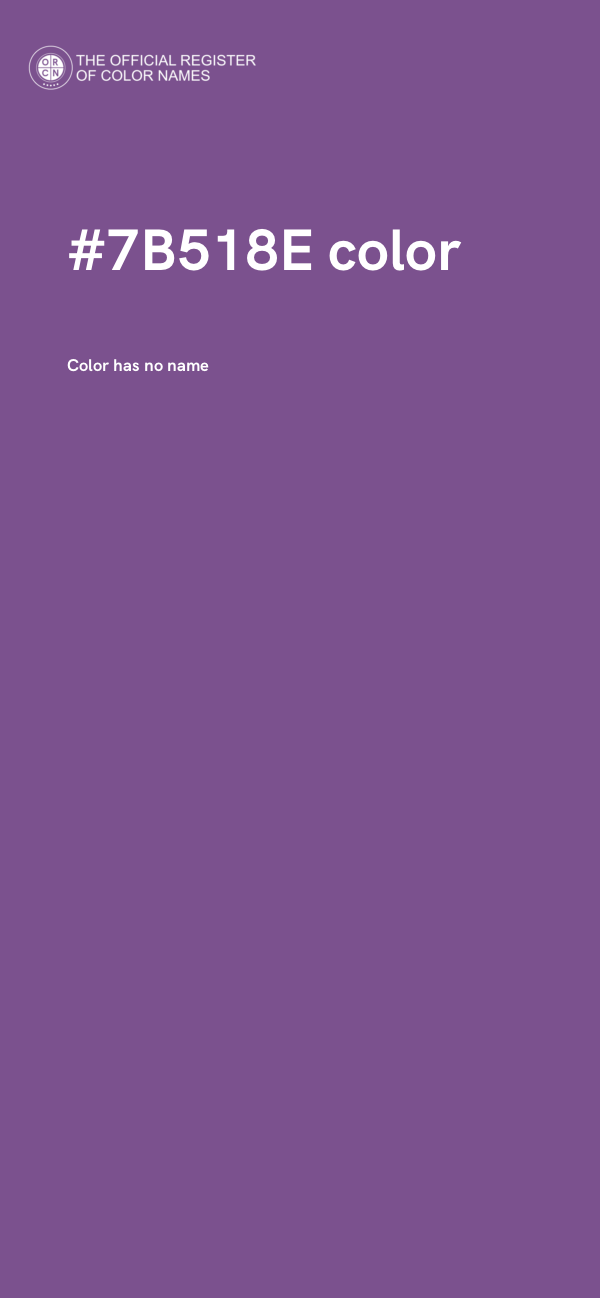 #7B518E color image