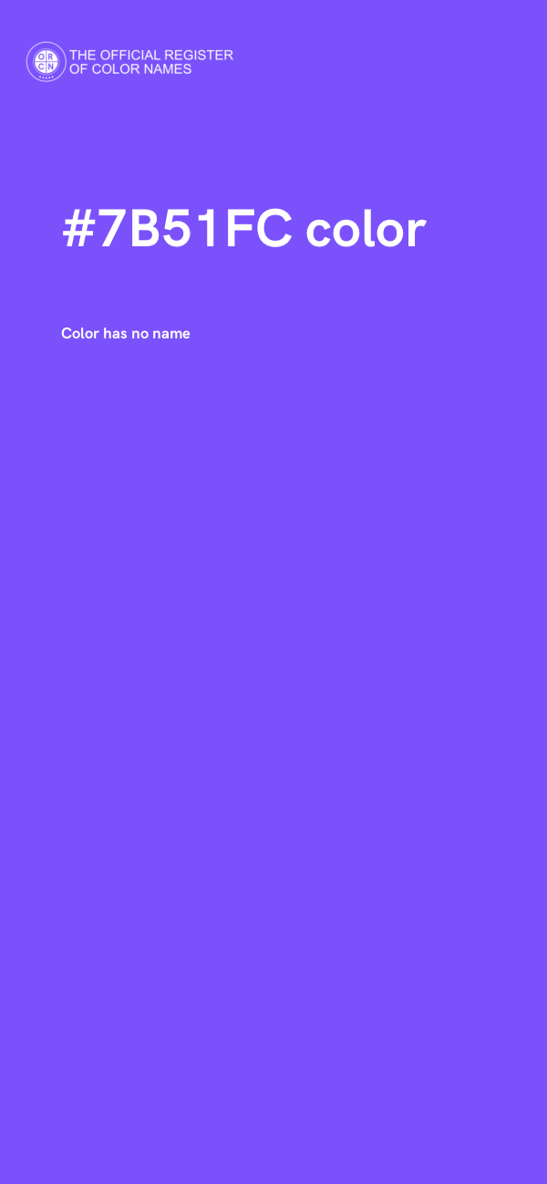 #7B51FC color image