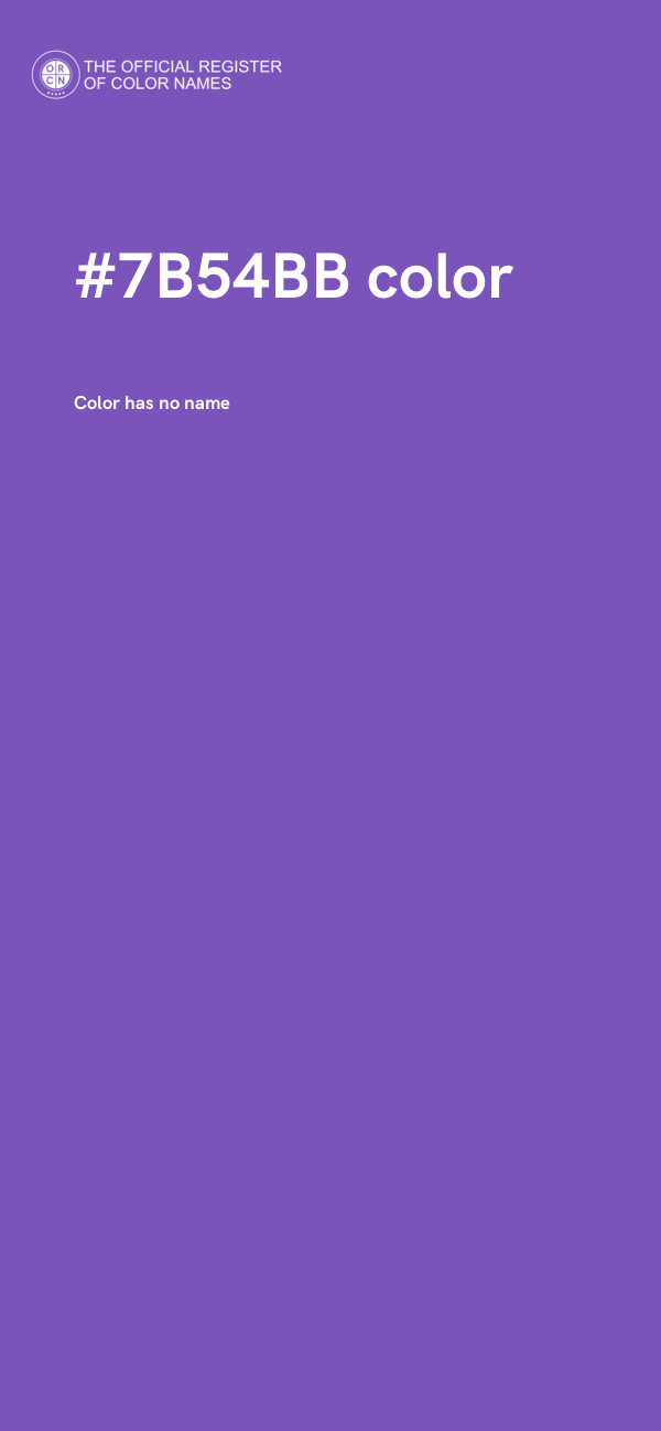 #7B54BB color image