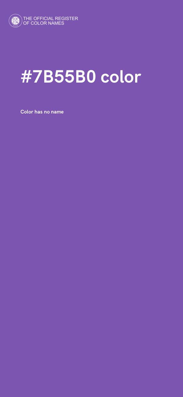 #7B55B0 color image