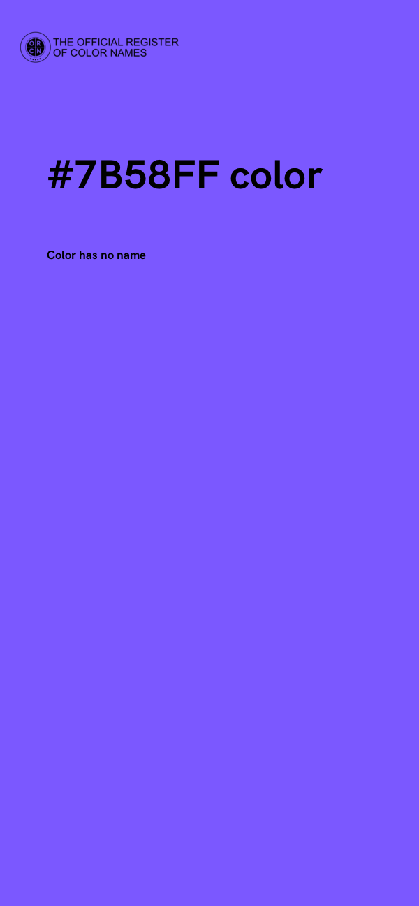 #7B58FF color image